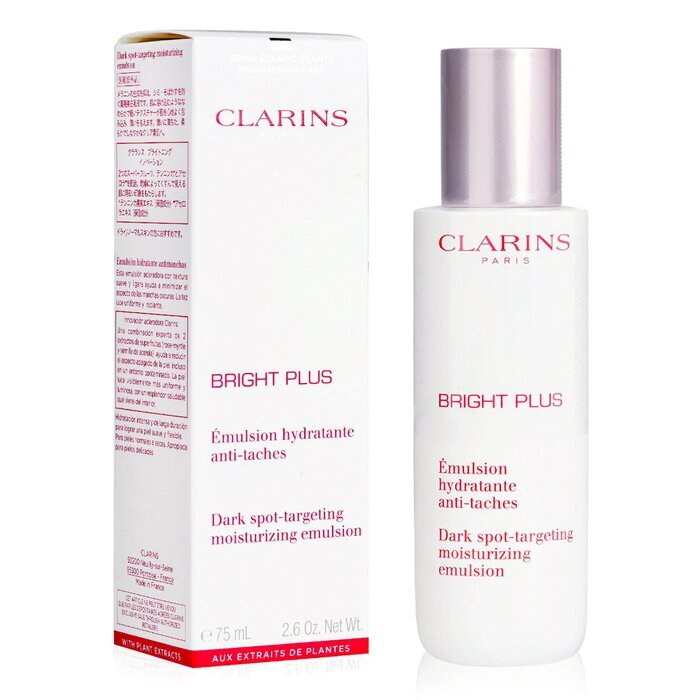 Clarins Bright Plus Feuchtigkeitsemulsion gegen dunkle Flecken, 75 ml