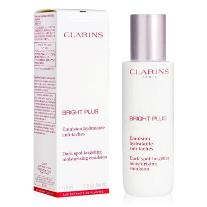 Clarins Bright Plus Feuchtigkeitsemulsion gegen dunkle Flecken, 75 ml