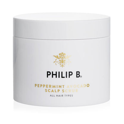 Philip B Peppermint Avocado Scalp Scrub - All Hair Types 236ml