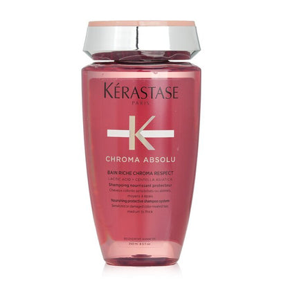 Kerastase Chroma Absolu Bain Riche Chroma Respect Shampoo (voor gevoelig of beschadigd gekleurd haar) 250 ml/8,5 oz