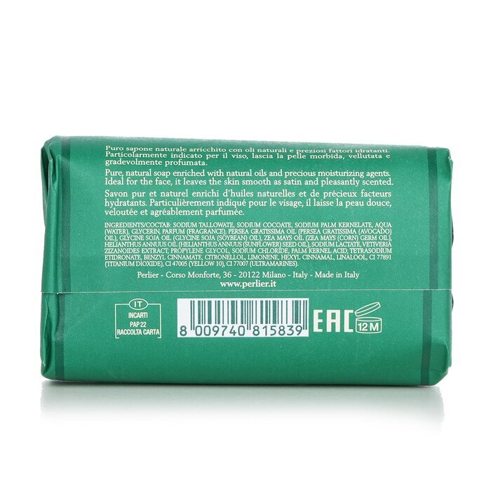 Perlier Vetiver Bar Soap 125g