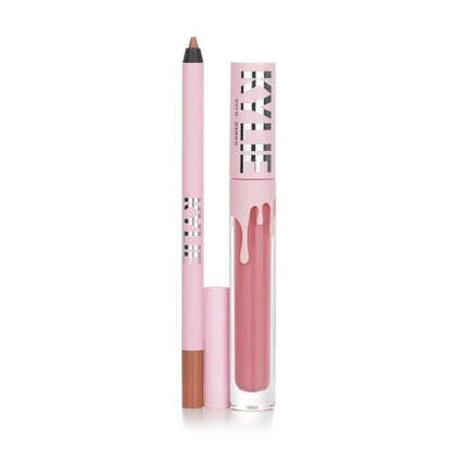 Kylie By Kylie Jenner Matte Lip Kit: Matter flüssiger Lippenstift 3 ml + Lipliner 1,1 g – Nr. 808 Kylie Matte, 2-tlg.