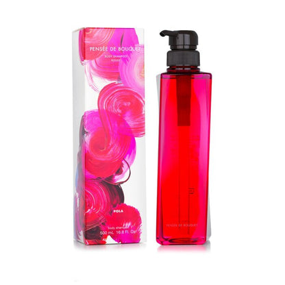 POLA Pensee De Bouquet Body Shampoo Rouge (Bulgarische Rose) 500 ml/16,8 oz