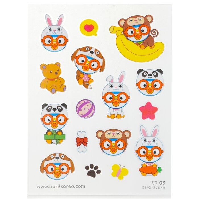April Korea Pororo Körperaufkleber - CT05 1Stk