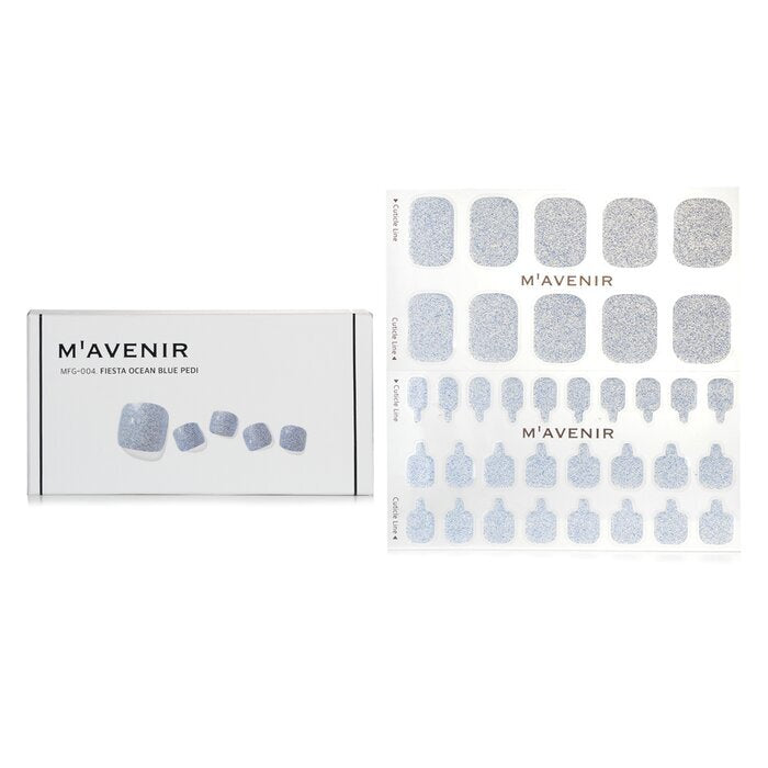 Mavenir Nagelsticker (Blauw) - # Fiesta Ocean Blue 32 stuks