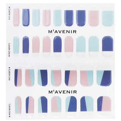 Mavenir Nagelsticker (geassorteerde kleuren) - # French Pastel Nail 32 stuks
