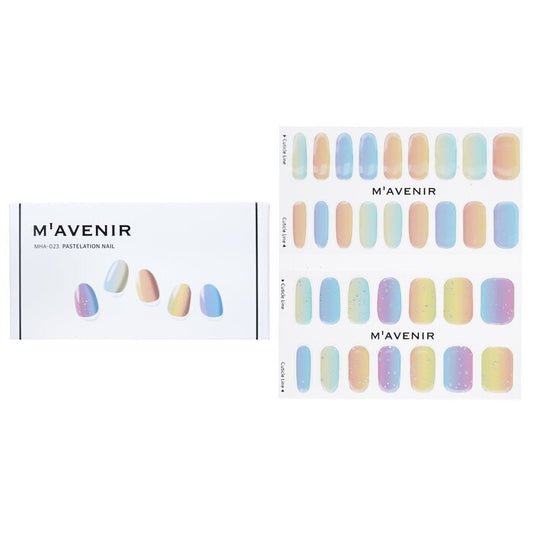 Mavenir Nagelaufkleber (verschiedene Farben) – # Pastelation Nail 32 Stück