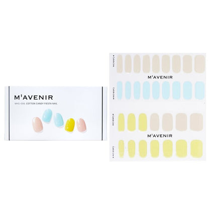 Mavenir Nagelsticker (geassorteerde kleuren) - # Cotton Candy Fiesta Nail 32 stuks