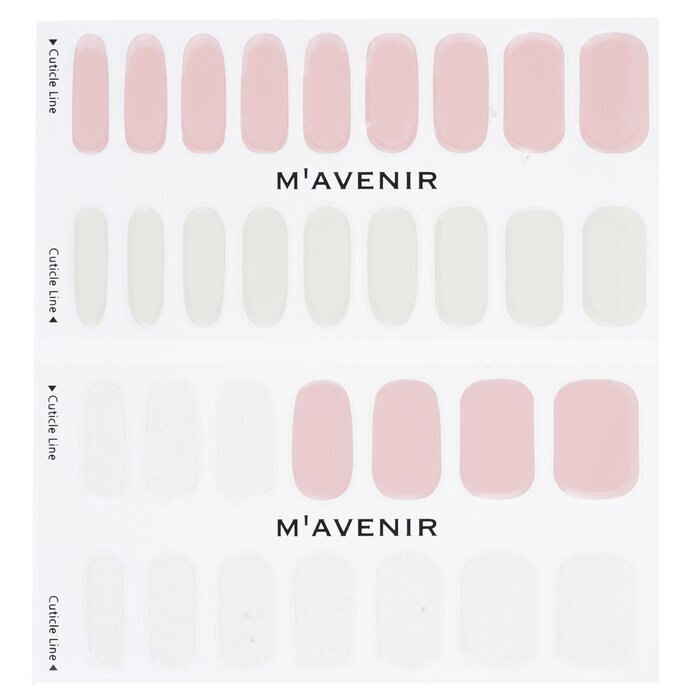 Mavenir Nagelaufkleber (Pink) – # Brillante Babypink Nail 32 Stück