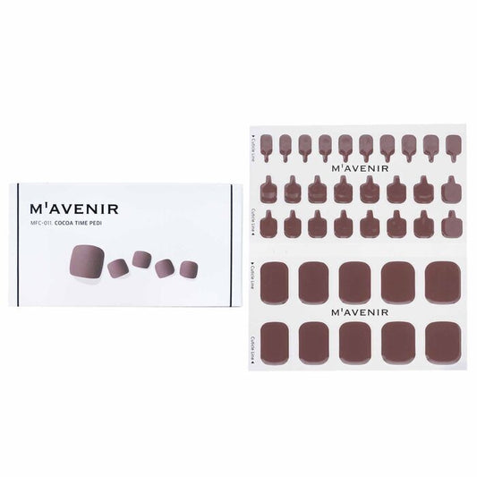 Mavenir Nagelaufkleber (Braun) – # Cocoa Time Pedi 36 Stück