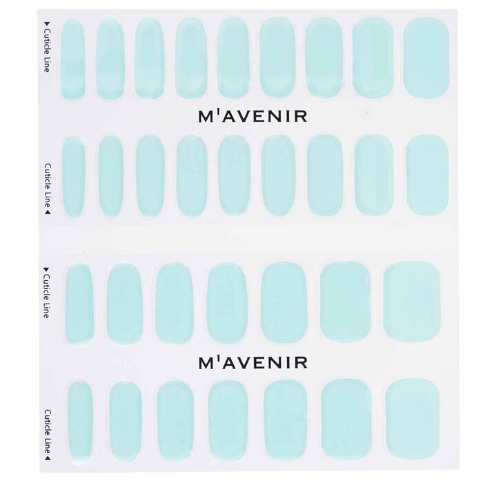 Mavenir Nagelsticker (Blauw) - # Aqua Garden Nail 32 stuks