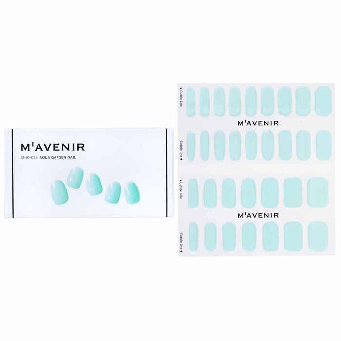Mavenir Nagelsticker (Blauw) - # Aqua Garden Nail 32 stuks