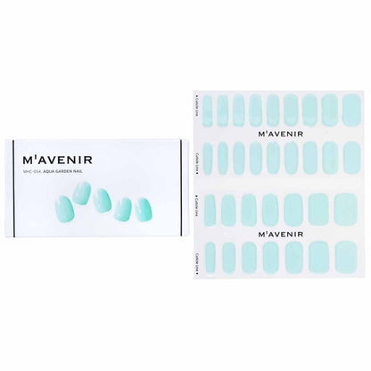 Mavenir Nagelsticker (Blauw) - # Aqua Garden Nail 32 stuks