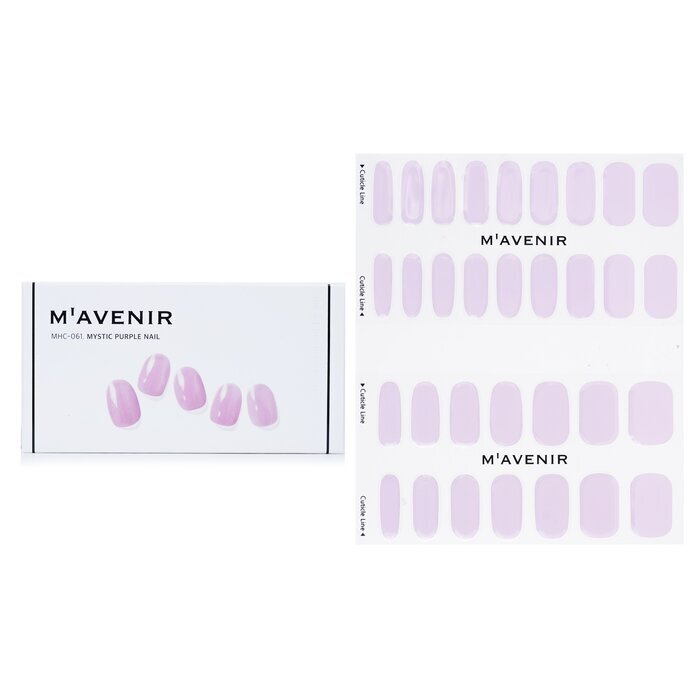 Mavenir Nagelsticker (Paars) - # Mystic Purple Nail 32 stuks