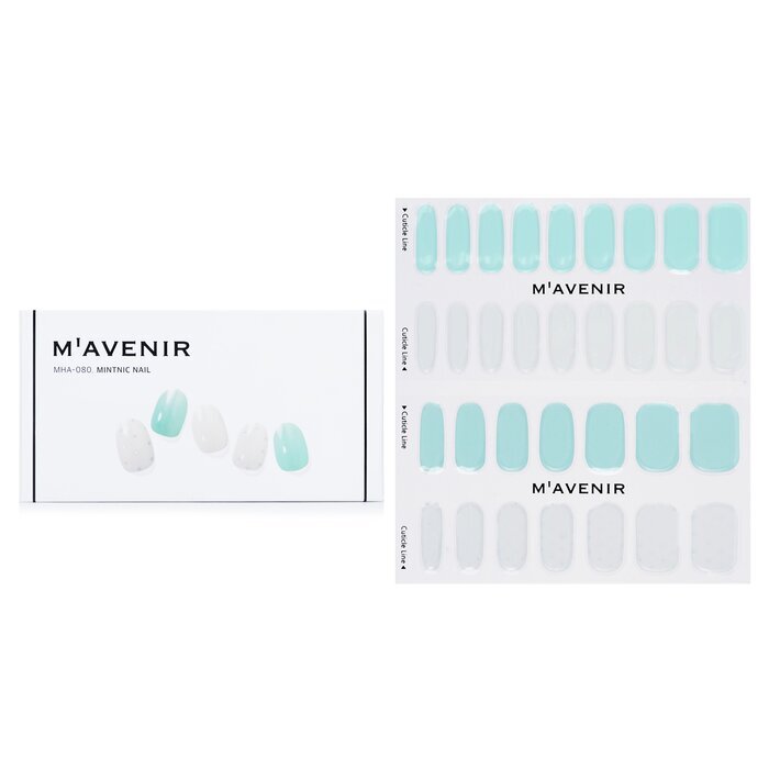 Mavenir Nagelsticker (geassorteerde kleuren) - # Mintnic Nail 32 stuks