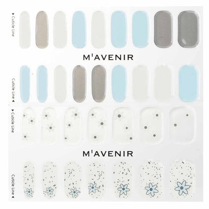 Mavenir Nagelsticker (geassorteerde kleuren) - # Vallende Daisy Nagel 32 stuks