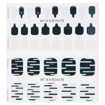 Mavenir Nagelaufkleber (gemustert) – # Modern Line Pedi 36 Stück