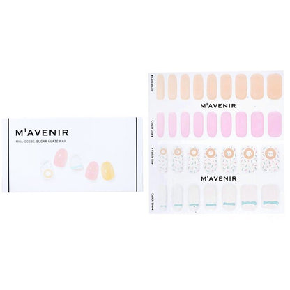 Mavenir Nagelsticker (geassorteerde kleuren) - # Sugar Glaze Nail 32 stuks