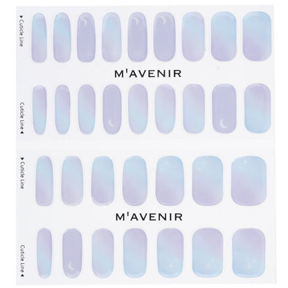 Mavenir Nagelaufkleber (blau) – „The Sky At Dawn Nail“, 32 Stück