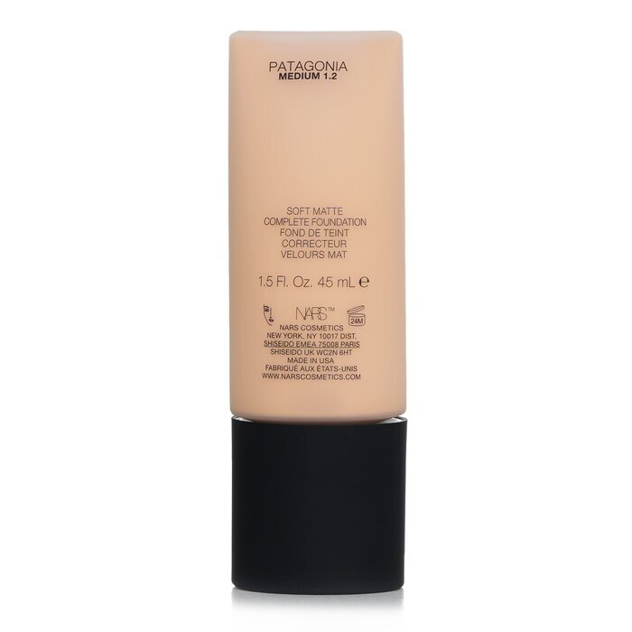 NARS Soft Matte Complete Foundation – Nr. 1,2 Patagonia, 45 ml