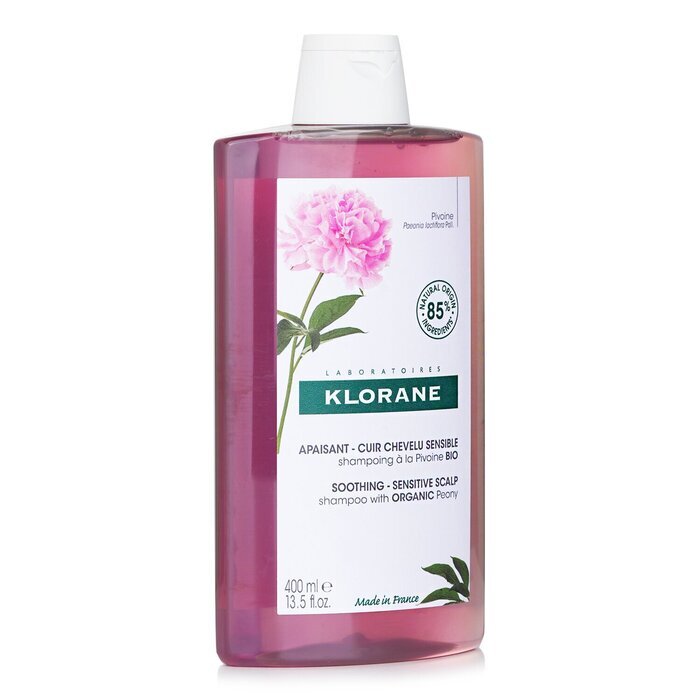 Klorane Shampoo Pfingstrosenextrakt gereizte Kopfhaut 400ml/13,5oz