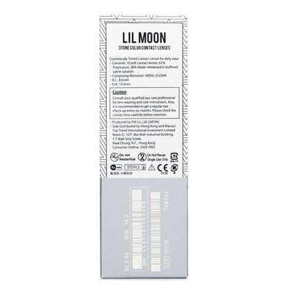 Pia Lilmoon Water Water 1 Dag Kleur Contactlenzen -0.00 10st