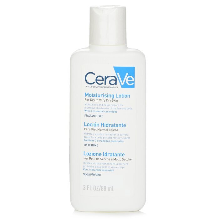 Cerave Hydraterende Lotion voor Droge tot Zeer Droge Huid 88ml/3oz