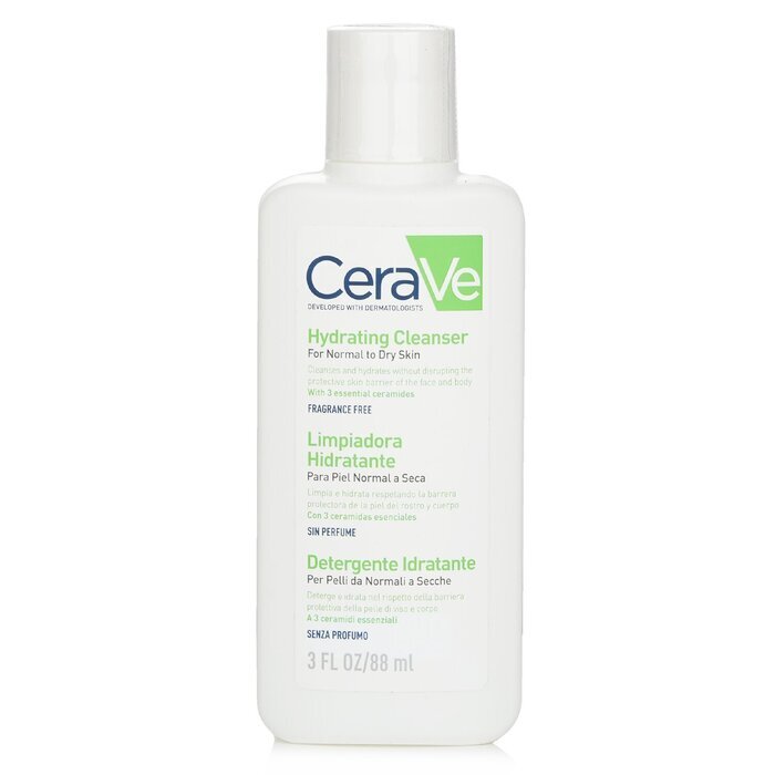 Cerave Hydrating Cleanser Cream For Normal to Dry Skin 88ml