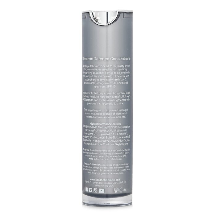 Sarah Chapman Skinesis Dynamic Defence Concentrate Intensieve Dagcrème met SPF15 40ml/1.35oz