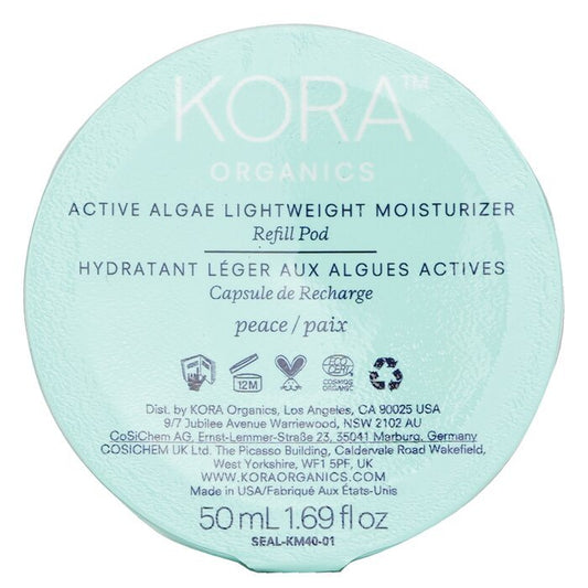 Kora Organics Active Algae lichtgewicht vochtinbrengende crème navulling 50 ml/1,69 oz