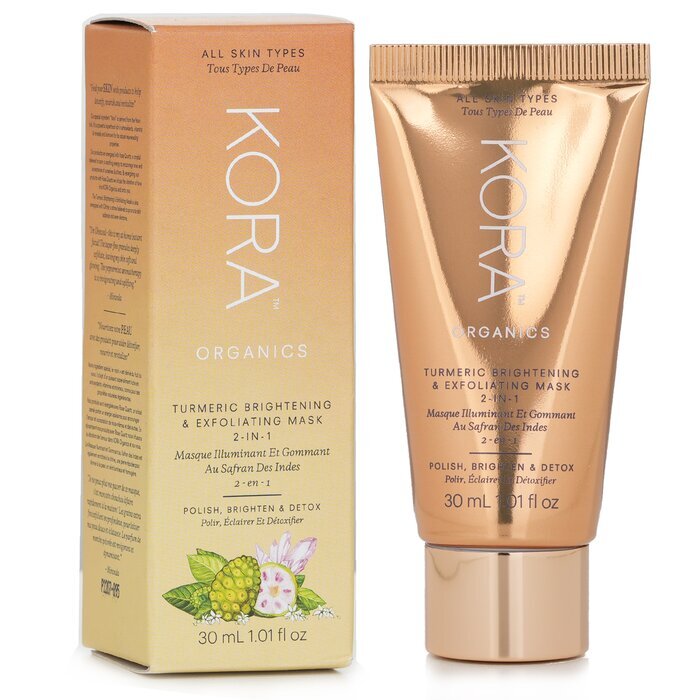 Kora Organics Turmeric Brightening & Exfoliating Mask (Miniature) 30ml