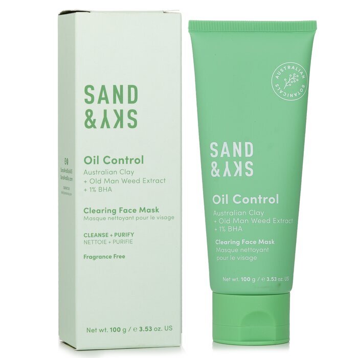 Sand &amp; Sky Oil Control - Reinigende Gesichtsmaske 100 g/3,53 oz