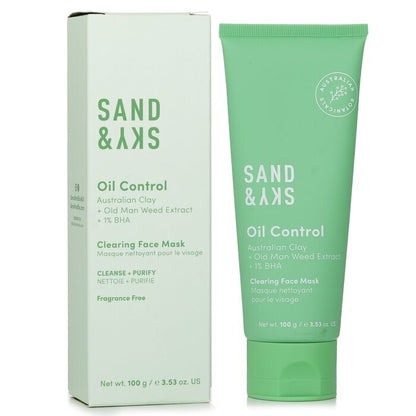 Sand &amp; Sky Oil Control - Reinigende Gesichtsmaske 100 g/3,53 oz