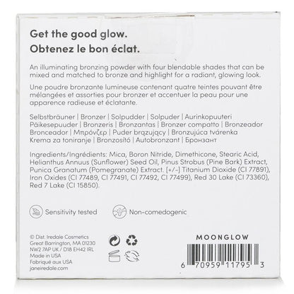 Jane Iredale PureBronze Shimmer Bronzer Palette Navulling - # Moonglow 9,9 g/0,35 oz