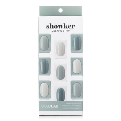 Cololab Showker Gel Nail Strip # CNF703 Mint Blended 1st