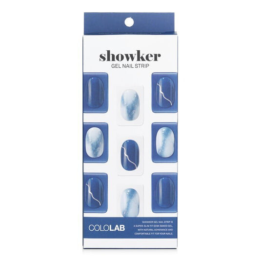 Cololab Showker Gel Nail Strip # CNA401 Blackberry Marble 1st