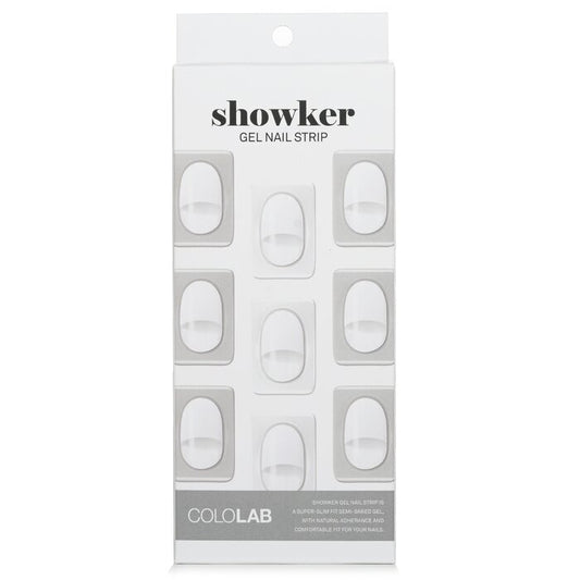 Cololab Showker Gel Nagelstrip # CNA802 Klassiek Wit 1st