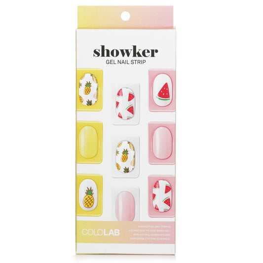 Cololab Showker Gel Nail Strip # CNA604 I'm Fine Watermelon 1st