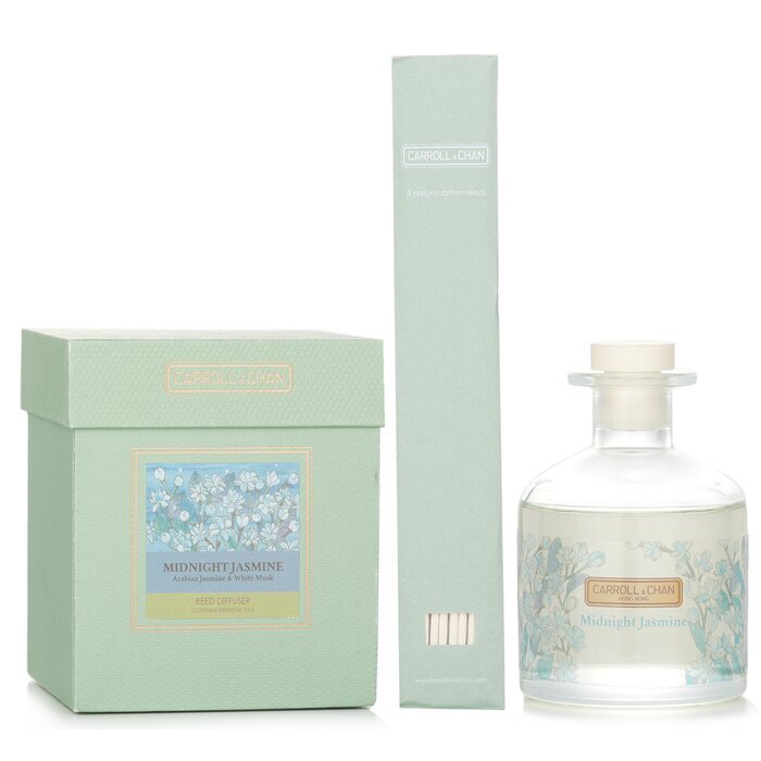 Carroll &amp; Chan Reed Diffuser – Midnight Jasmine (Arabischer Jasmin &amp; Weißer Moschus) 200 ml