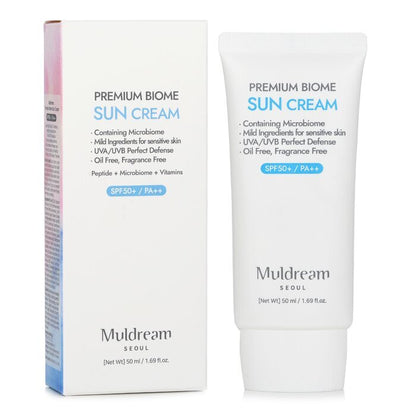 Muldream Premium Biome Sonnencreme SPF50+/ PA++ 50ml/1.69oz