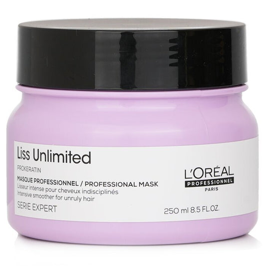 L'Oreal Serie Expert - Liss Unlimited Professional Hairmask For Unruly Hair 250ml