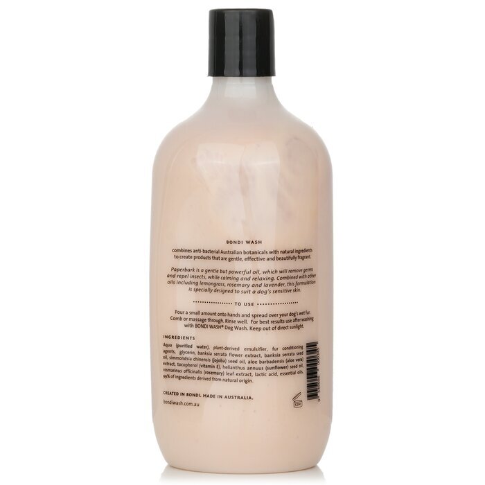 BONDI WASH Hondenconditioner (Papierbast &amp; Citroengras) 500ml/16.9oz