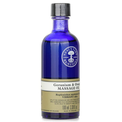 Neal's Yard Remedies Geranium & Orange Massage Oil 100ml