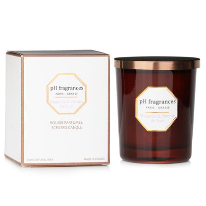 pH fragrances Duftkerze Magnolie &amp; Pivoine de Soie 180g/6,3oz