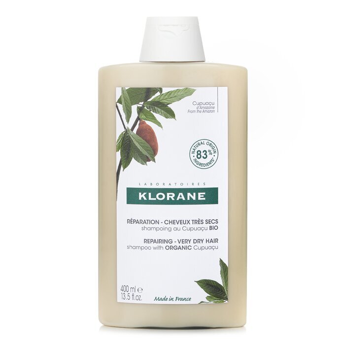 Klorane Shampoo met biologische cupuacu (herstelt zeer droog haar) 400 ml/13,5 oz