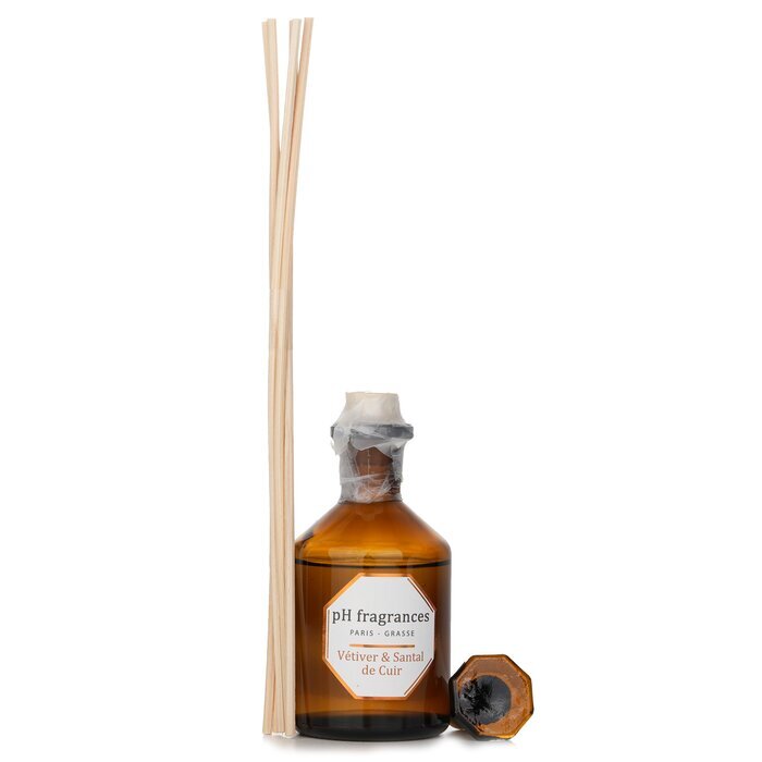 pH geuren Home Parfum Diffuser Vetiver &amp; Sandal Of Leather 100ml