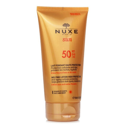 Nuxe Sun Melting Lotion High Protection SPF50 (For Face & Body) 150ml