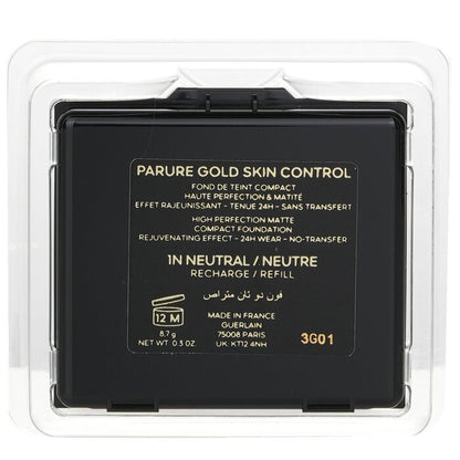 Guerlain Parure Gold Skin Control High Perfection Matte Compact Foundation Refill -  1N 8.7g