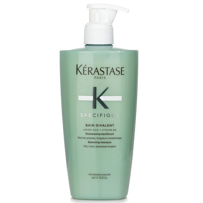 Kerastase Specifique Bain Divalent Balancing Shampoo (Vette haarwortels, Gevoelige haarlengtes) 500 ml/16,9 oz