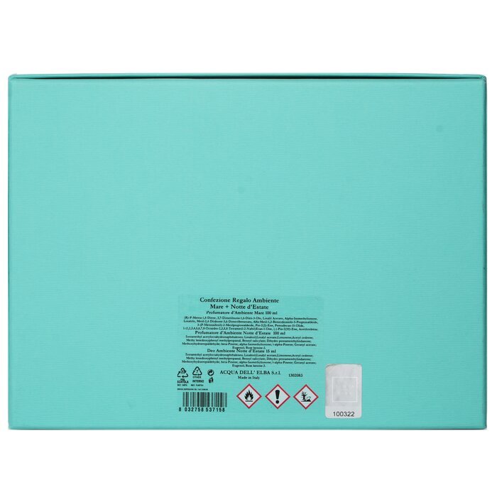 Acqua Dell'Elba Scatola Regalo Home Scent Coffret 3pcs